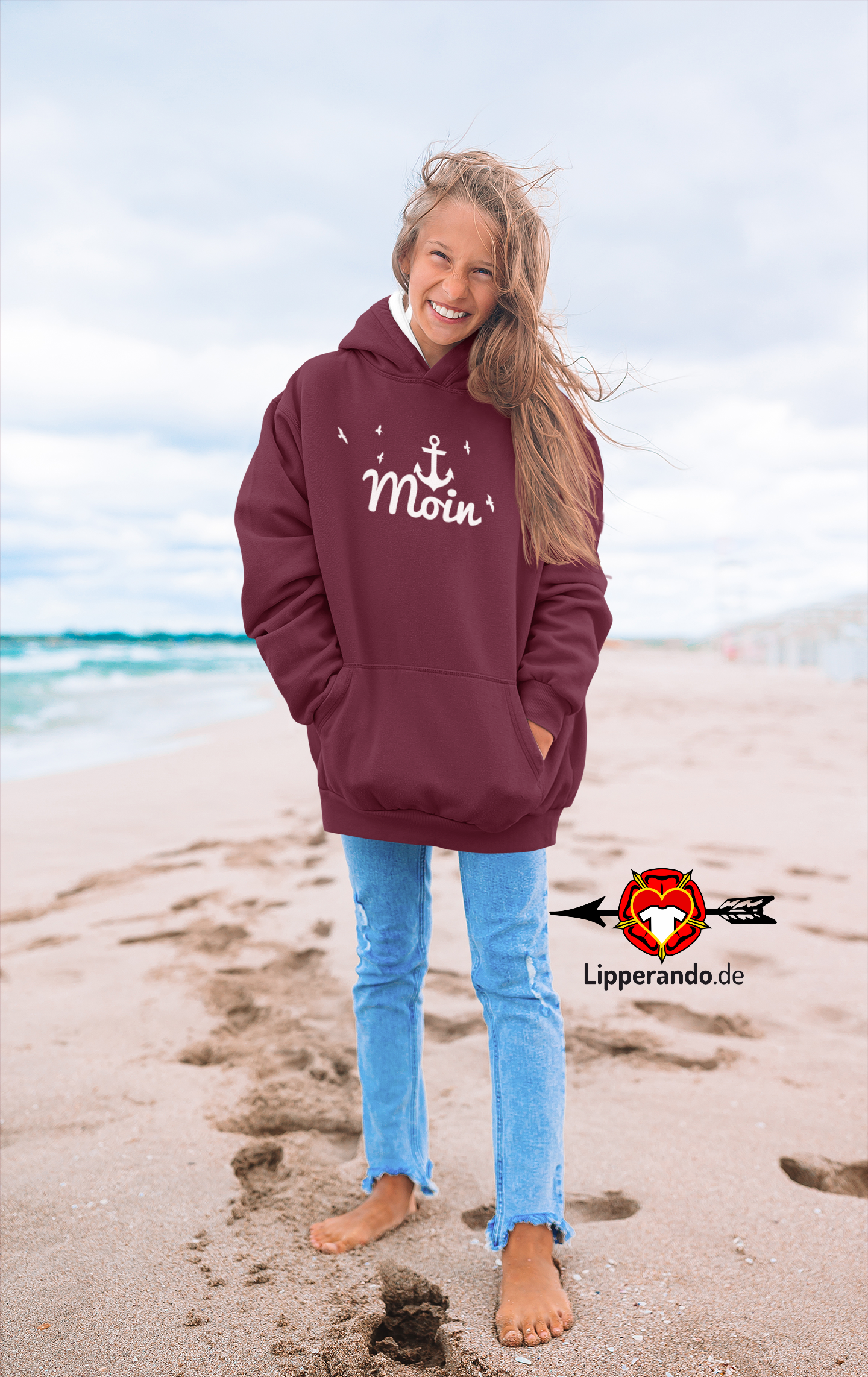 Lipperando - Premium - Moin  - Damen Hoodie