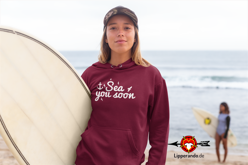 Lipperando - Premium - Sea you soon  - Damen Hoodie