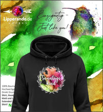 Lade das Bild in den Galerie-Viewer, LIPPERANDO UNIQUE - SONNTAGSKIND   - Damen Hoodie
