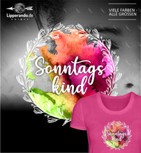 Lade das Bild in den Galerie-Viewer, LIPPERANDO UNIQUE - SONNTAGSKIND  - Ladies Extended Shoulder Tee
