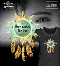Lade das Bild in den Galerie-Viewer, LIPPERANDO UNIQUE - HERE COMES THE SUN  - Damen Hoodie
