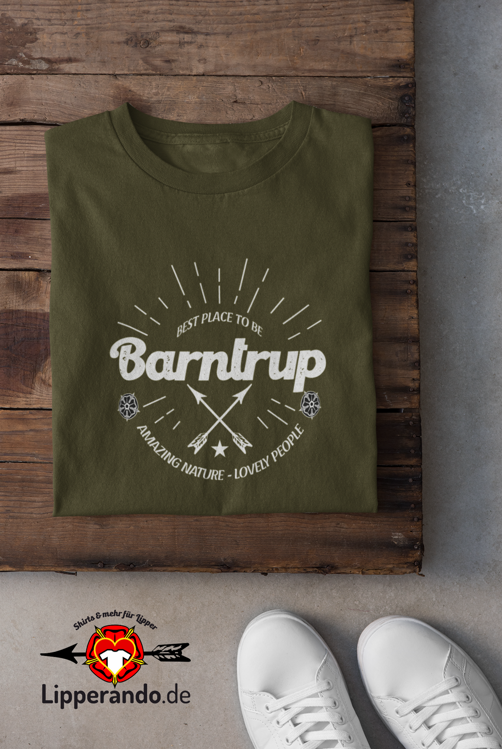 LIPPECITYDESIGNS - BARNTRUP  - Herren Shirt