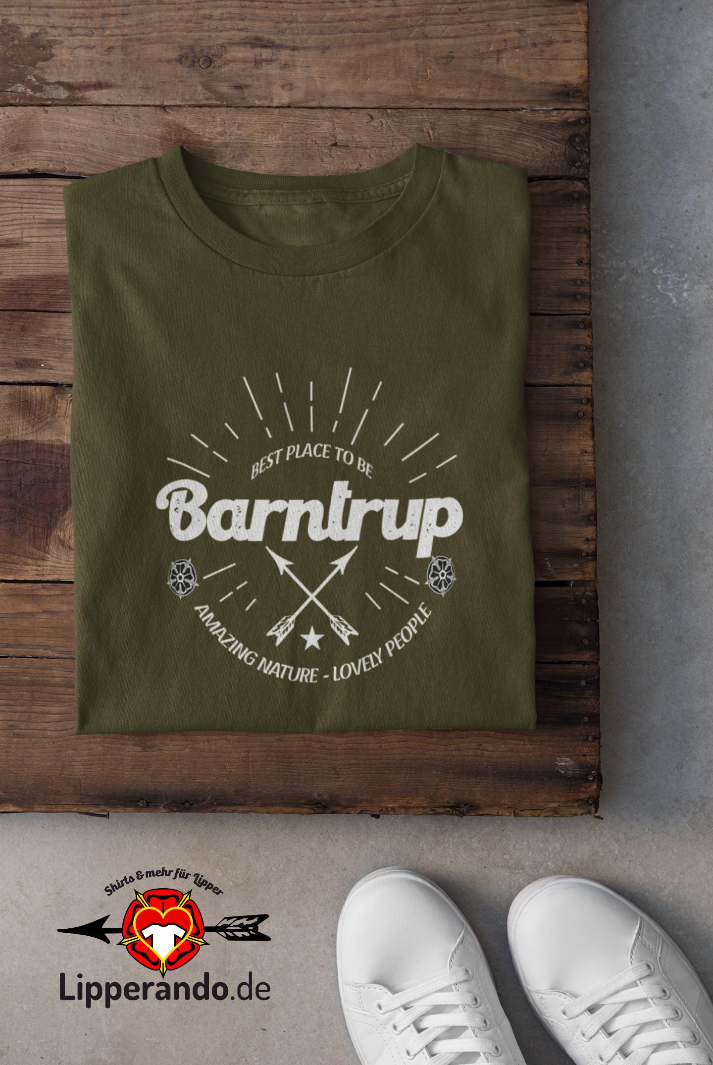LIPPECITYDESIGNS - BARNTRUP  - Herren Shirt