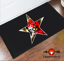 Lade das Bild in den Galerie-Viewer, Lippe Life Style - CHERUSKER STAR  - Fußmatte mit Gummirand
