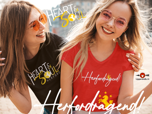 HERFORDDesigns - HERFORDragend  - Damen Premiumshirt