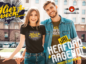 HERFORDDesigns - HERFORD_HIER WECH  - Damen Premiumshirt