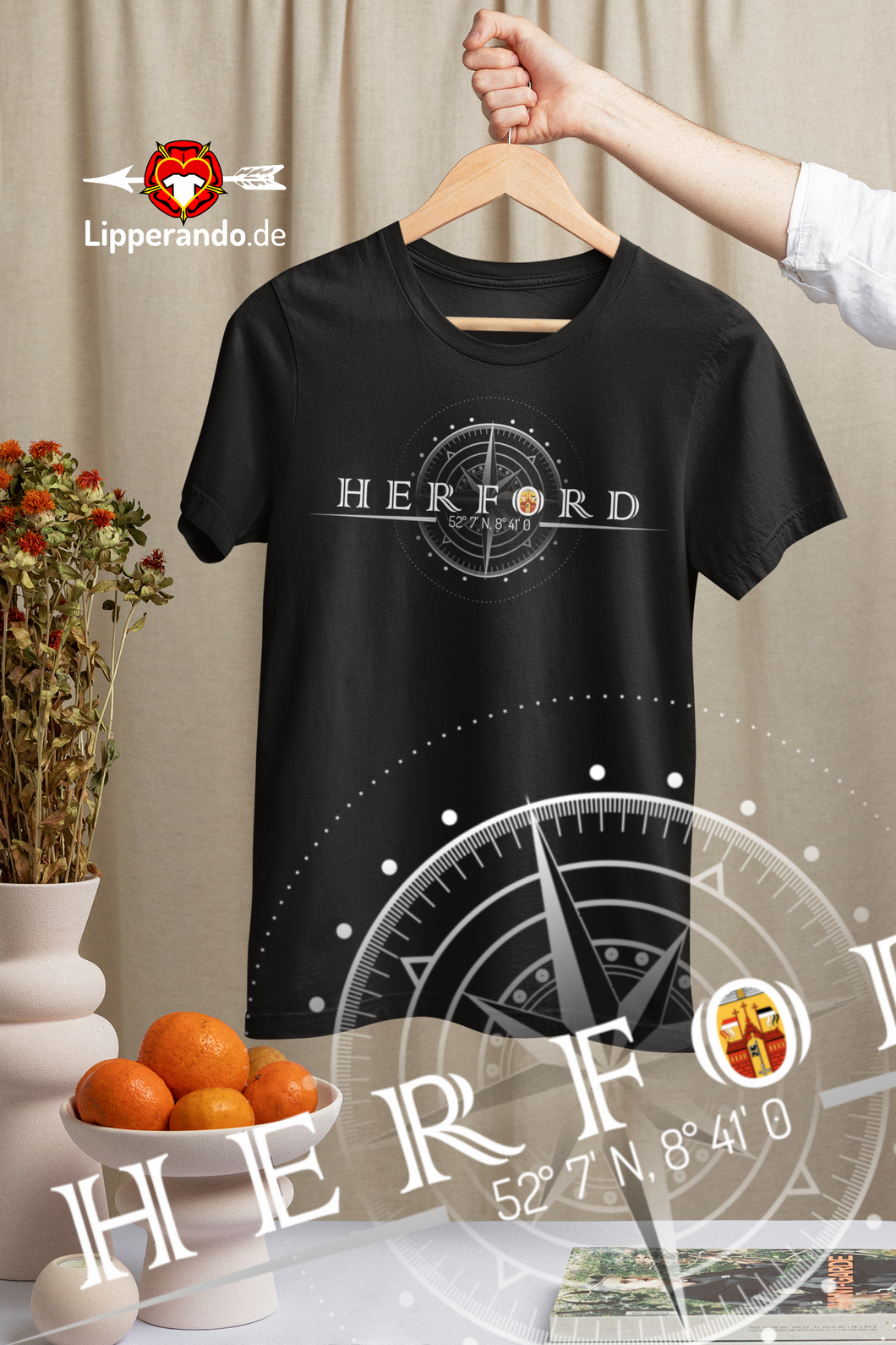 HERFORDDesigns - HERFORD KOORDINATEN  - Herren Shirt