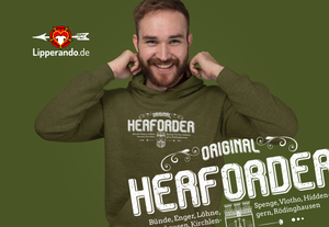 HERFORDDesigns - HERFORDER ORIGINAL  - Unisex Kapuzenpullover Hoodie