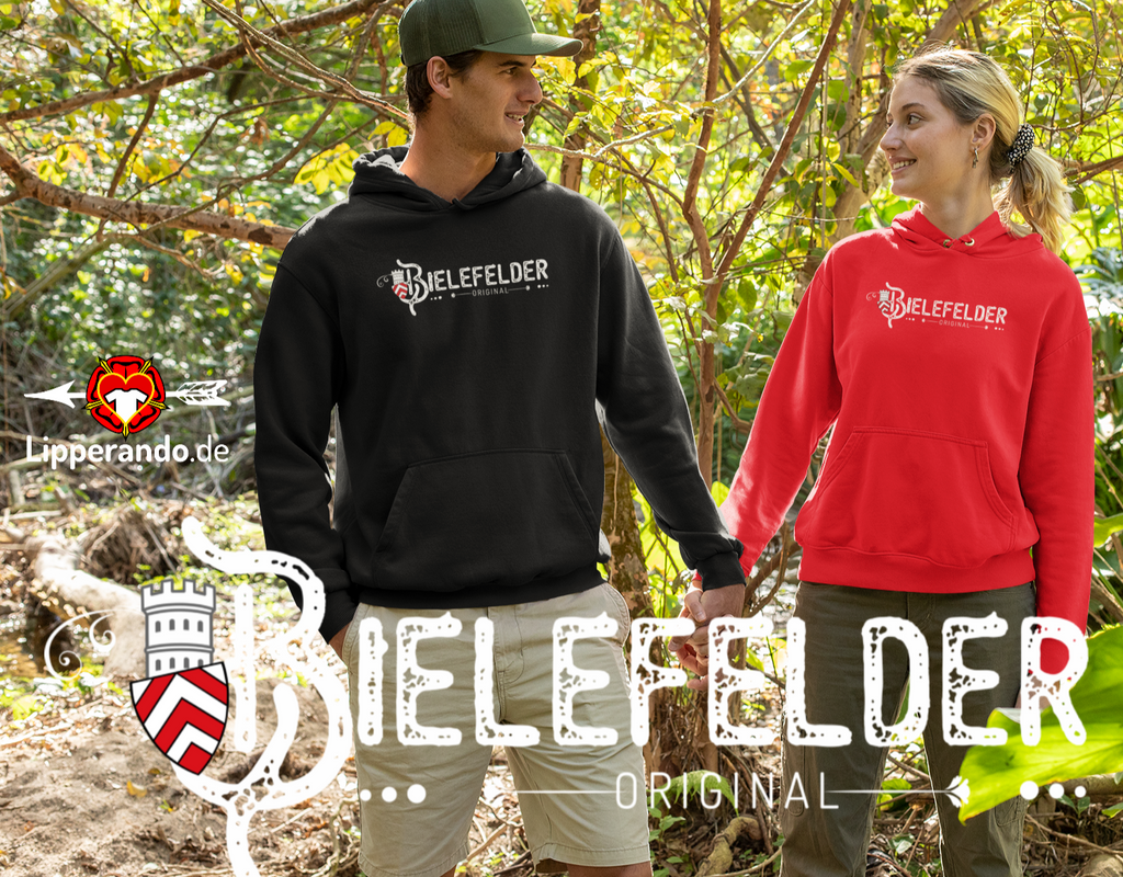 BIELEFELDDesigns - BIELEFELDER ORIGINAL  - Unisex Kapuzenpullover Hoodie