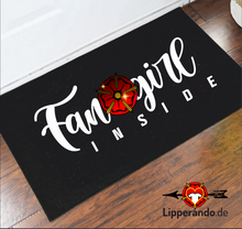 Lade das Bild in den Galerie-Viewer, Lippe Life Style - FANGIRL LIPPE INSIDE  - Fußmatte mit Gummirand
