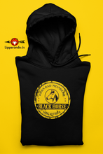 Lade das Bild in den Galerie-Viewer, LIPPEDesigns -BLACK HORSE DISCOTHEK  - Unisex Kapuzenpullover Hoodie
