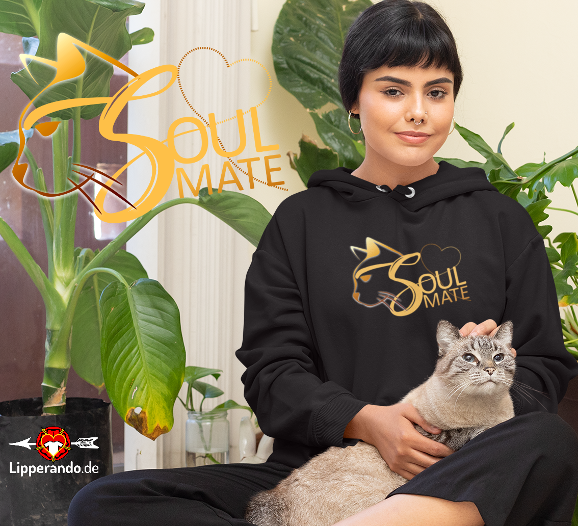 Lipperando - Premium -SOULMATE  - Unisex Kapuzenpullover Hoodie