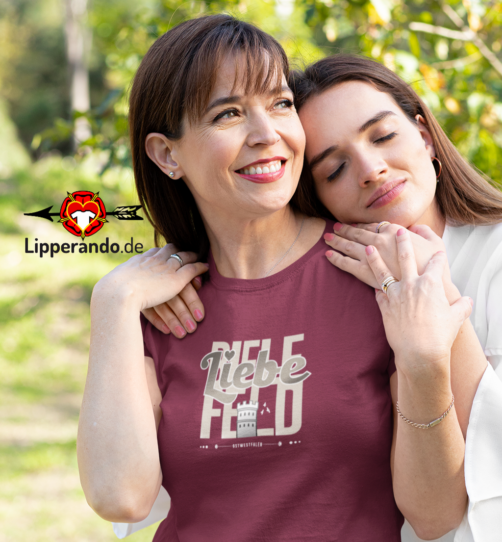 BIELEFELDDesigns - BIELEFELD Liebe  - Damen Premiumshirt
