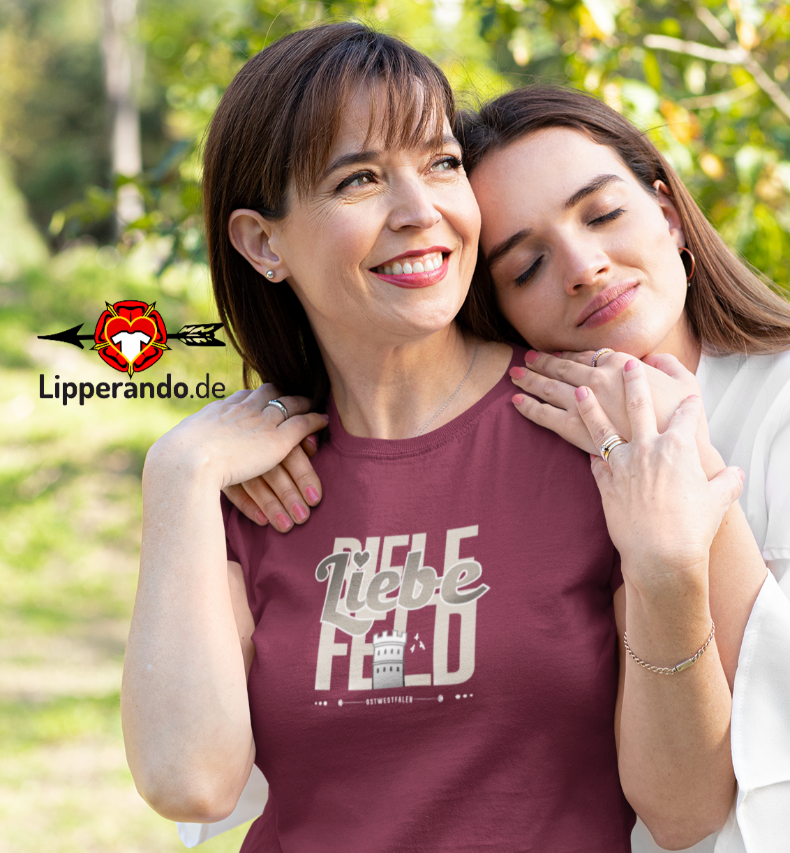 BIELEFELDDesigns - BIELEFELD Liebe  - Damen Premiumshirt