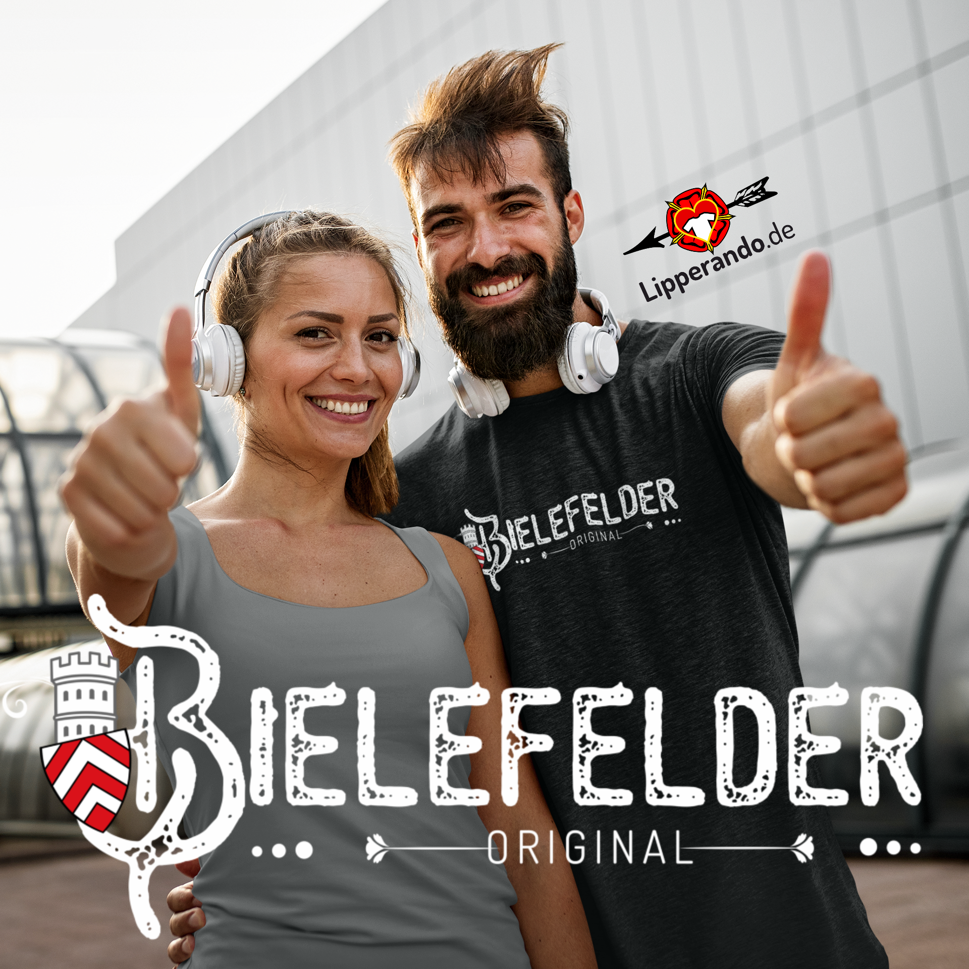 BIELEFELDDesigns - BIELEFELDER ORIGINAL  - Herren Shirt