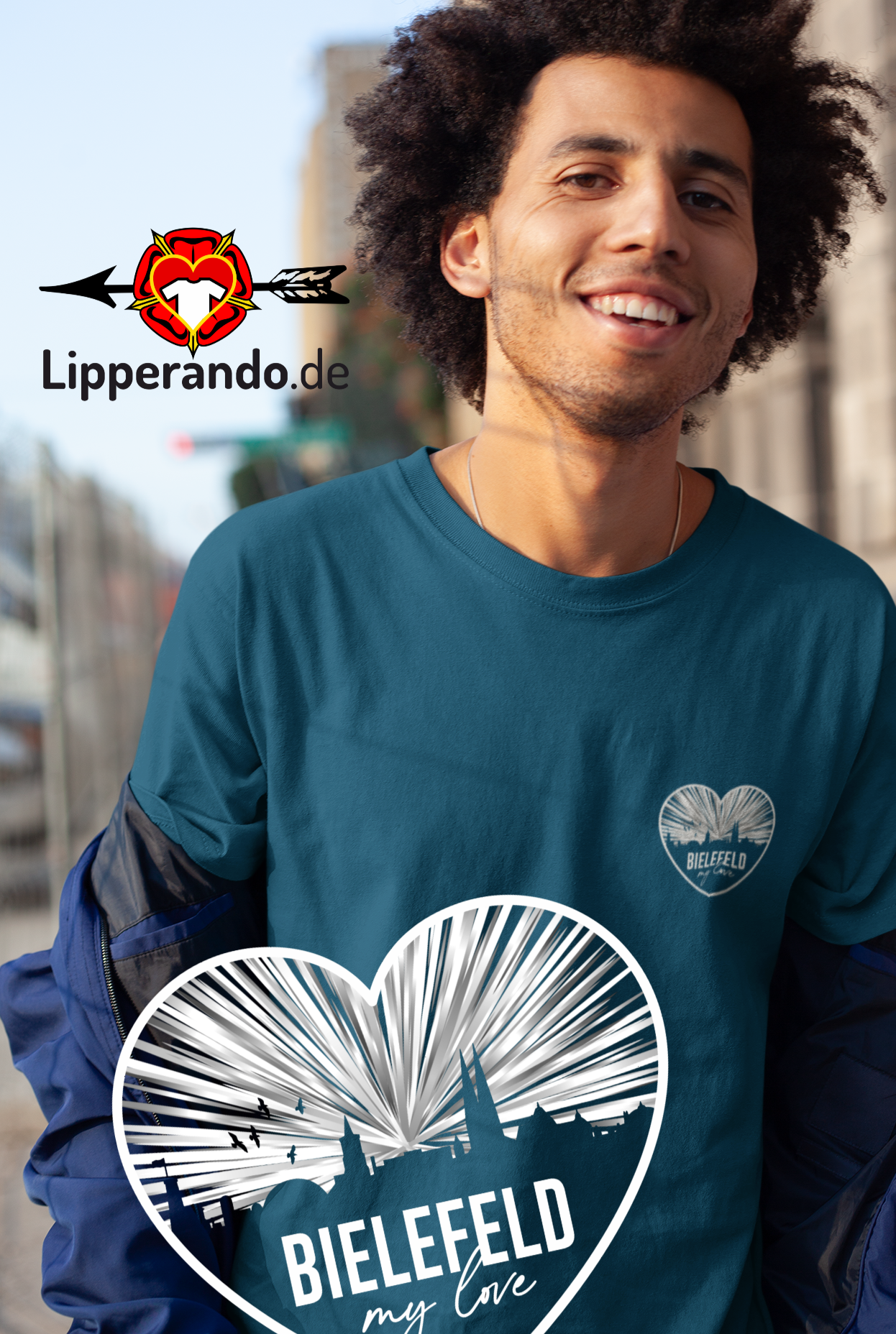 BIELEFELDDesigns - BIELEFELD my LOVE  - Herren Shirt