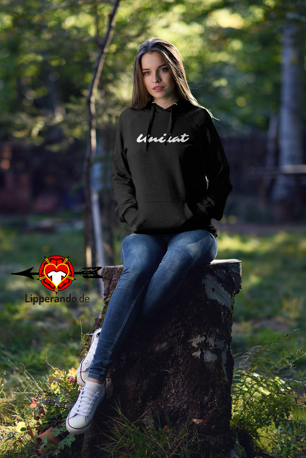 Lipperando - Premium - Unikat  - Damen Hoodie