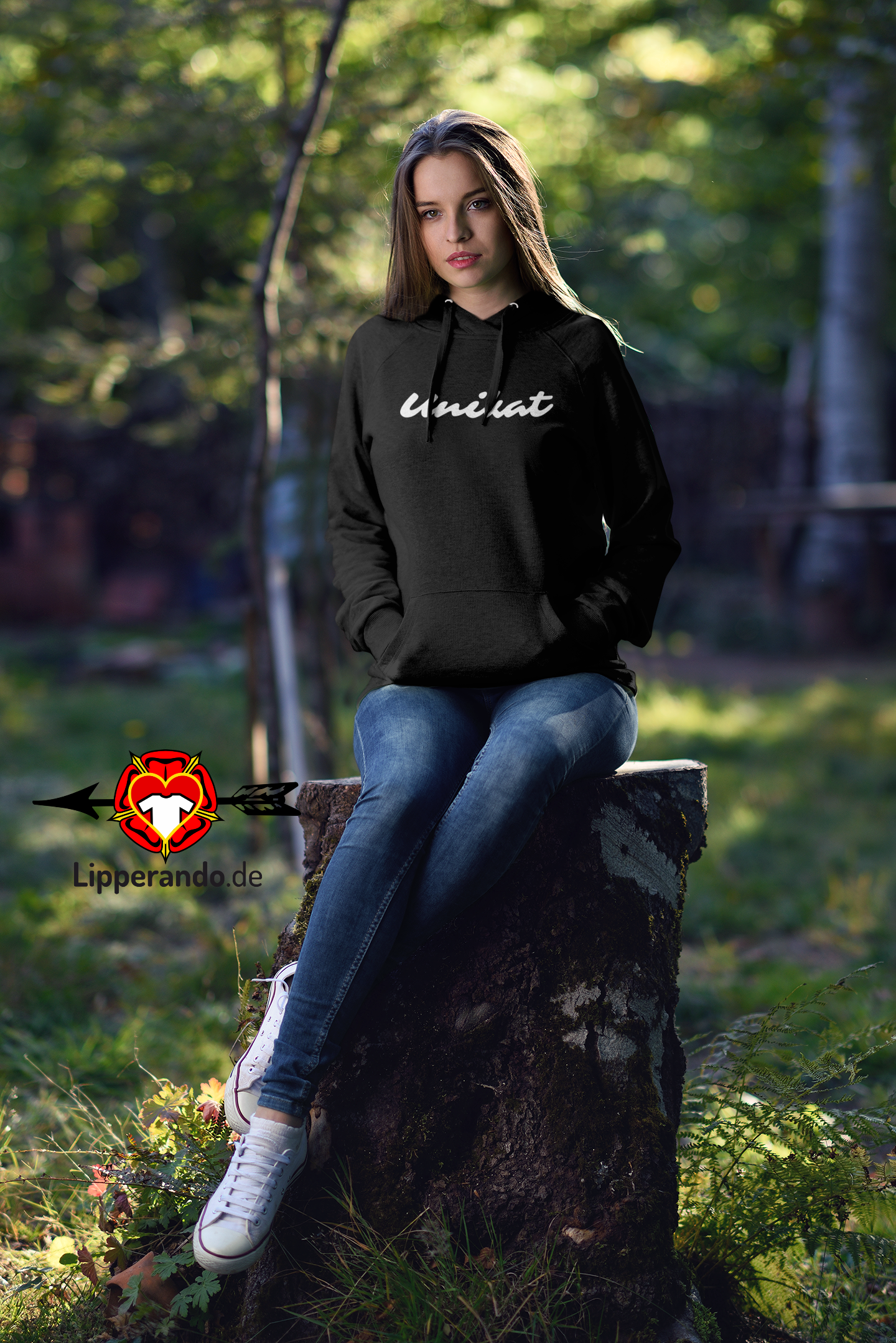 Lipperando - Premium - Unikat  - Damen Hoodie