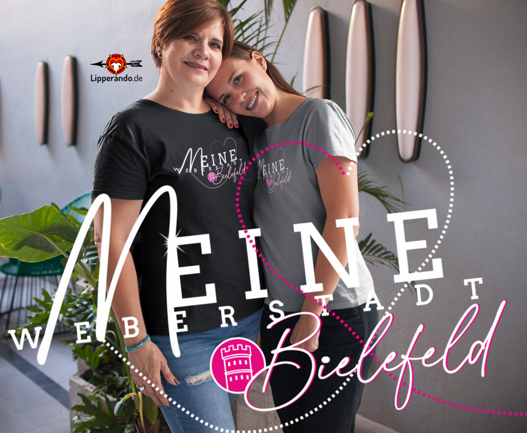 BIELEFELDDesigns - (L)MEINEWEBERSTADT  - Damen Premiumshirt